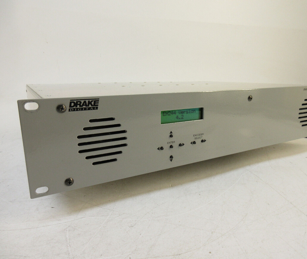 Drake EH244 Encoder Host Chassis, Quad QAM for MPEG2 & H.264 with 6x HDE24