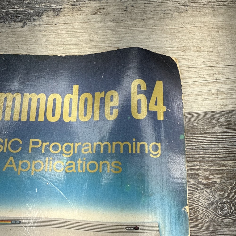 Commodore 64: Basic Programming and Applications by Goldstein Mosher 1984