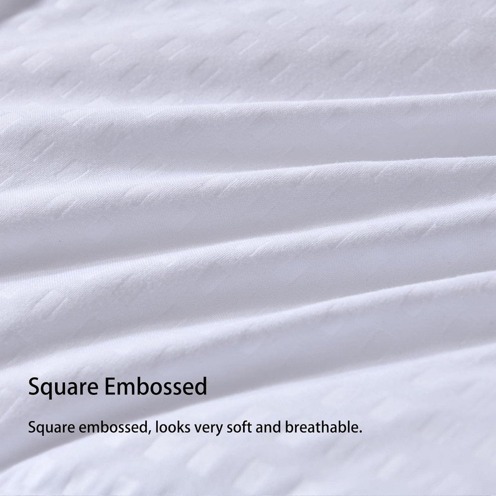 Comforter King Size - White Duvet Insert down Alternative Bed King Comforter, Li
