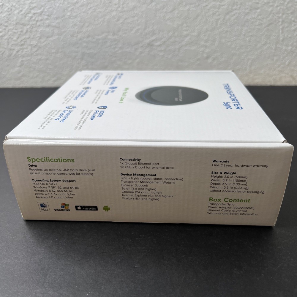 NEXSAN - Connected Data Transporter Sync