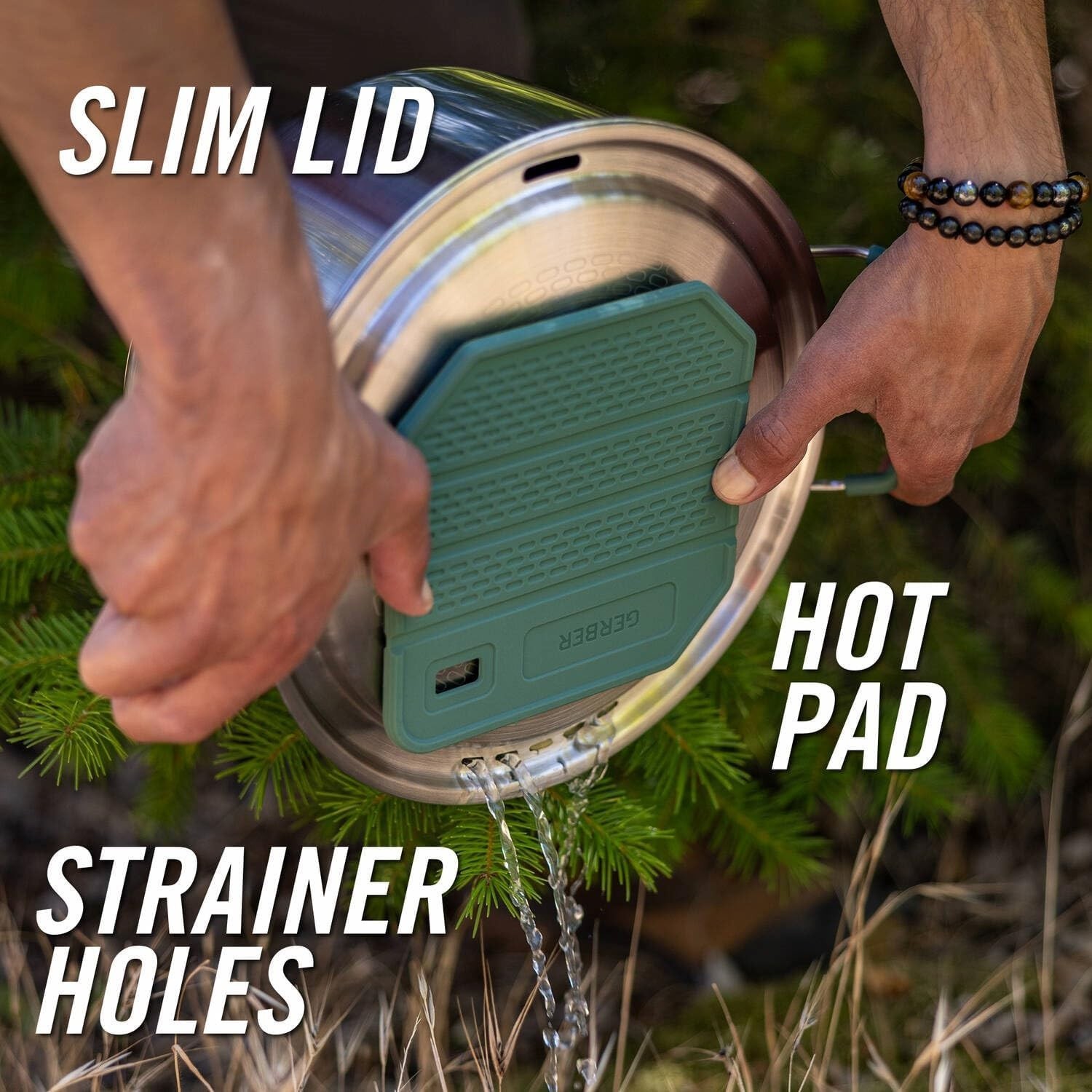 Gerber Gear 16 Piece ComplEAT Cook Set - Dishwasher-Safe Camping Cookware