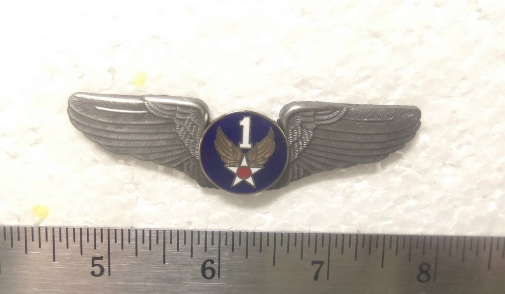 Large US Air Force - 1st Air Force Wings Pin
