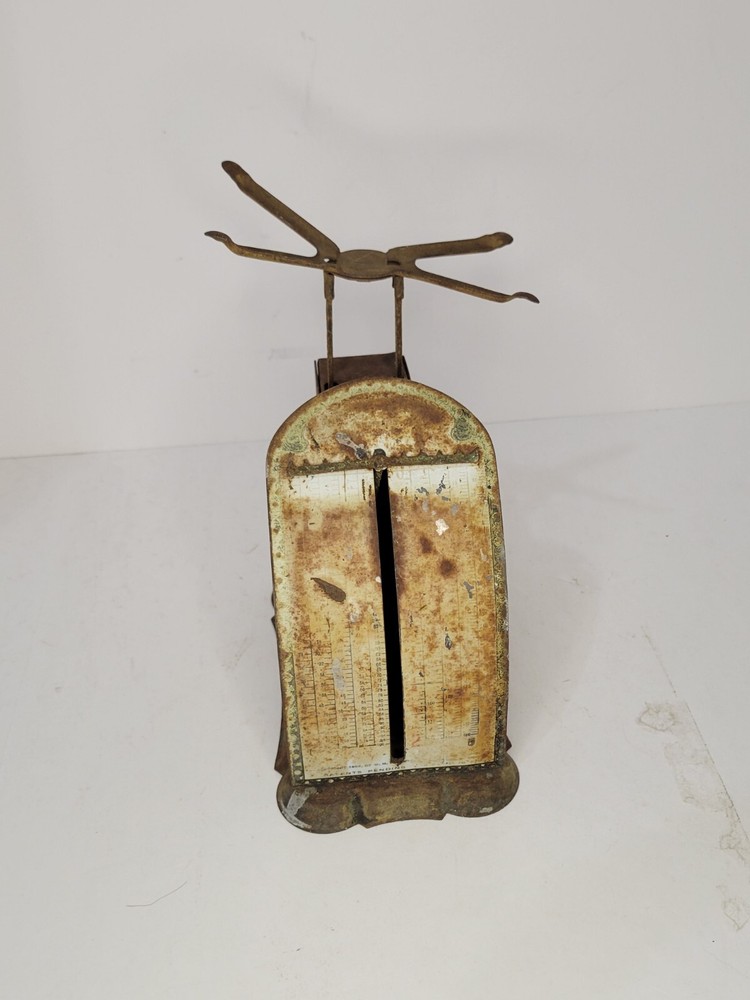 Vintage Rusty Scale Pelouze Decor Prop Mcm
