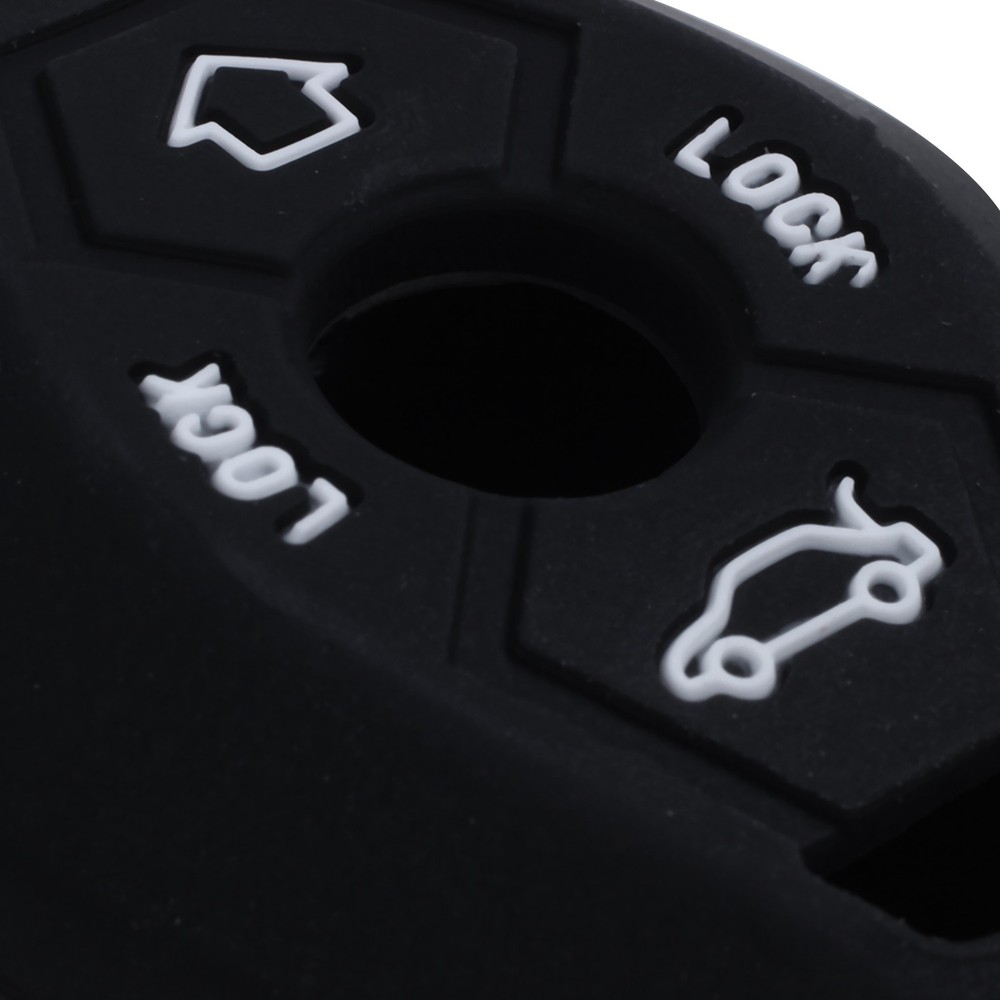 3 Button Remote Key Fob Silicone Case Cover For E46 E39 E63 E36 E81X5 Z32283