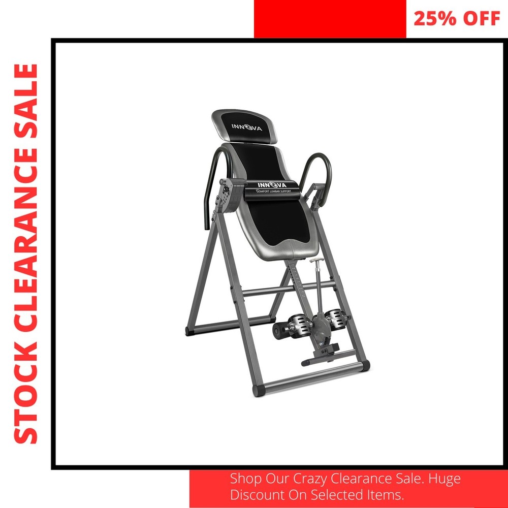 Inversion Table with Adjustable Headrest 300lb