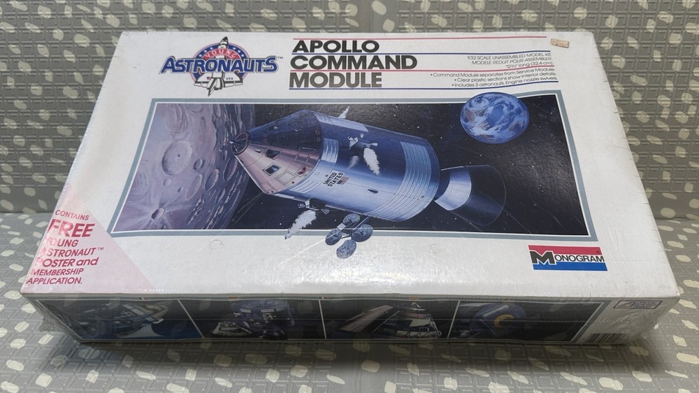 Monogram Young Astronauts Apollo Command Module 1/32 Model Kit #5902 | Sealed