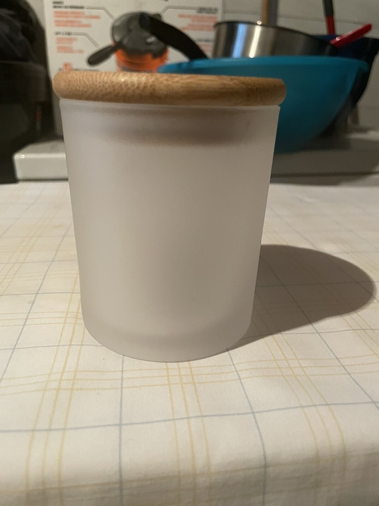 empty candle jars with lids