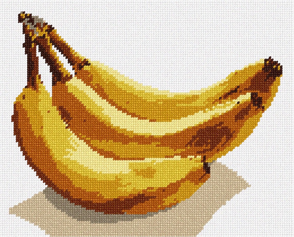 Bananas Needlepoint Kit or Canvas