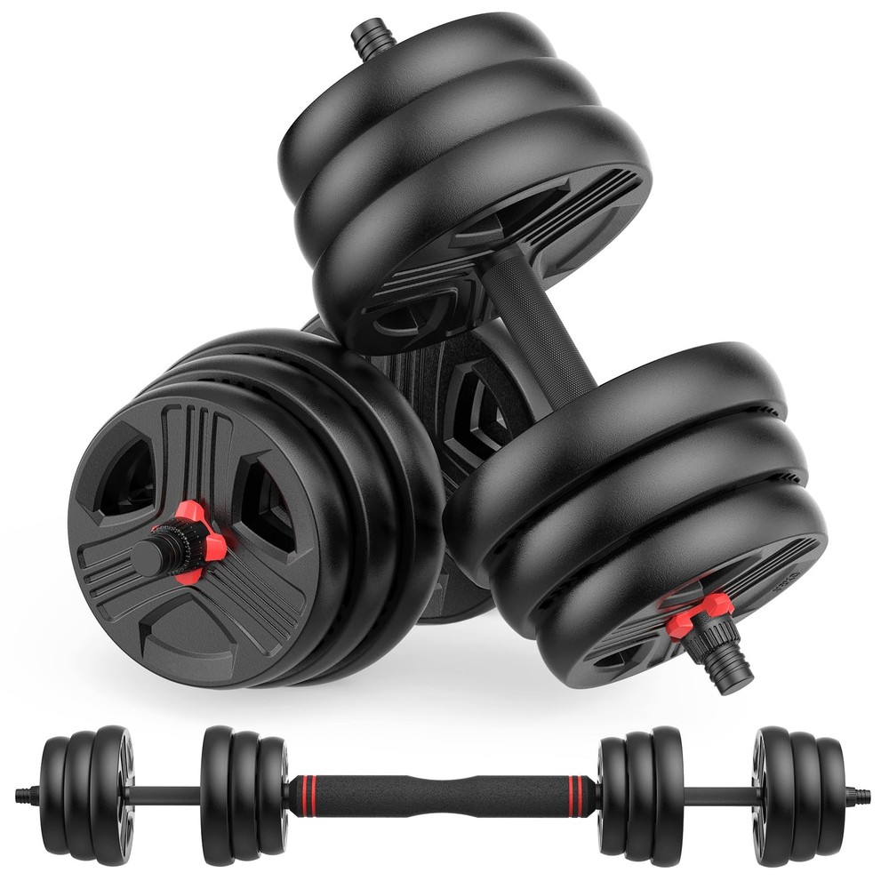 Adjustable Dumbbell Set 20-80lbs - Versatile Free Weights for Home Workouts