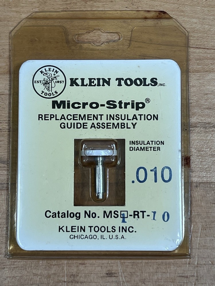 Klein Tools Micro-Strip MS1-RT-10 Replacement Insulation Guide Assembly - New