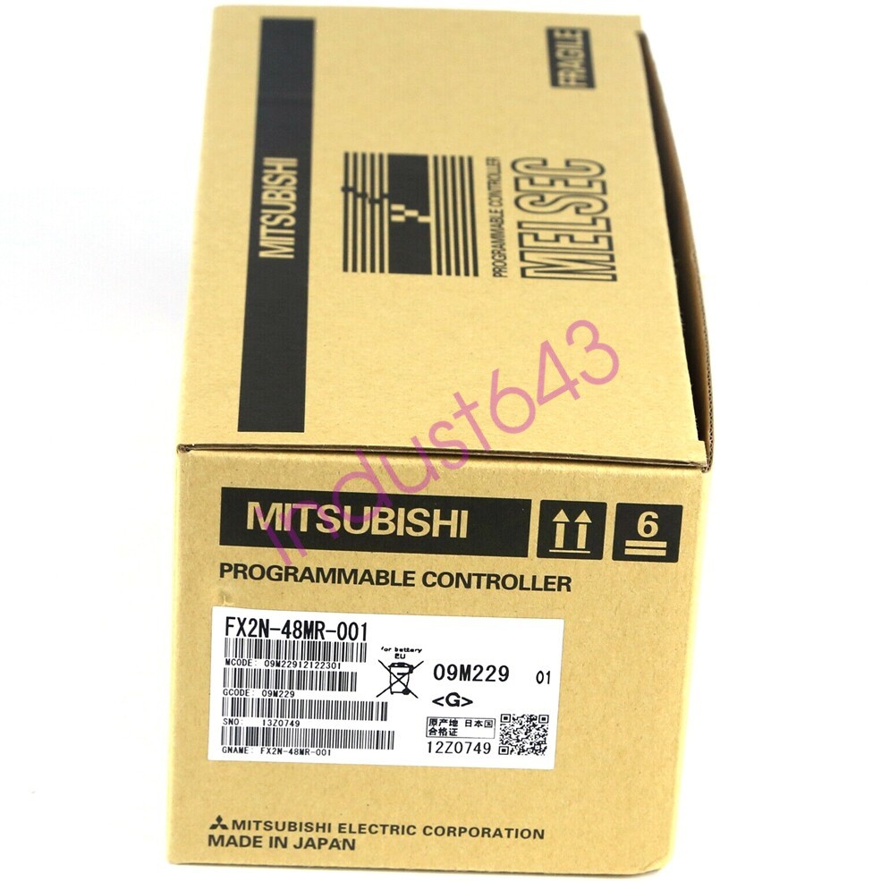 New Mitsubishi MELSEC FX2N-48MR-001 FX2N48MR001 Programmable Logic Controller