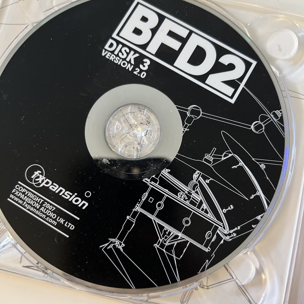 BFD2 FX Pansion FXPansion 5 disc disk Set