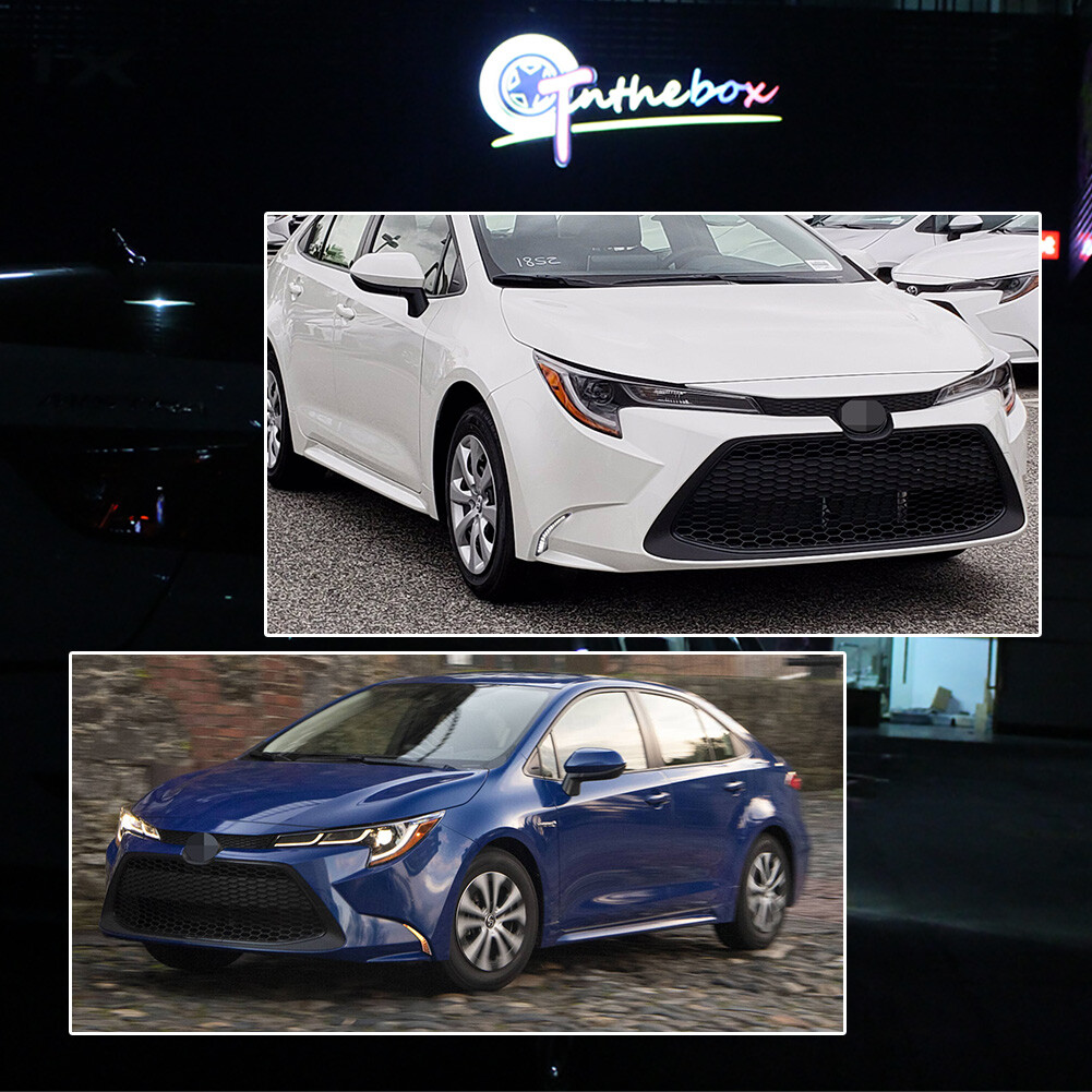 For Toyota Corolla L LE XLE Model 2020-2023 LED Daytime Running Fog Lights DRL