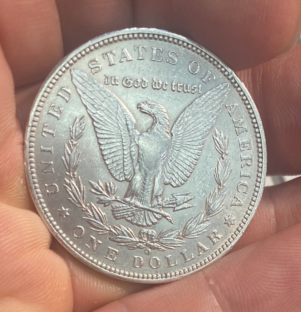 1890-O Morgan Silver Dollar
