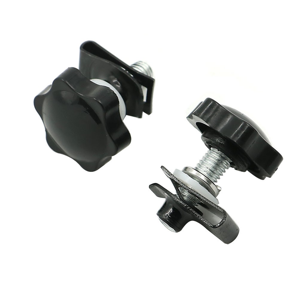 8Pcs Saddlebag Lock Mounting Hardware Security Safe Deterrent For Harley Touring