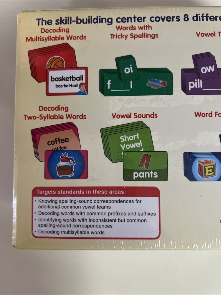 Lakeshore Phonics Match & Sort Language Quickies Grades 2-3 #PP579 NEW