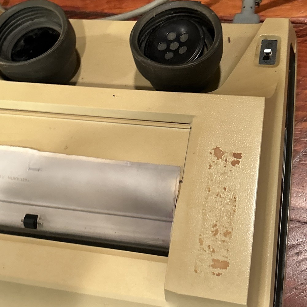 Texas Instruments Silent 700 Model 745 Portable Data Terminal – Working