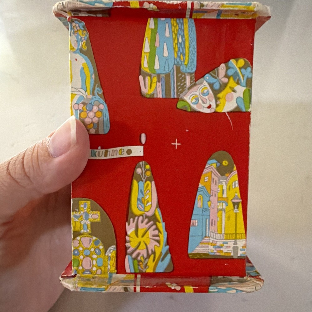 1986 Austrian Altmann & Kuhne Candy Container 3 Shelf Box Tiny Box