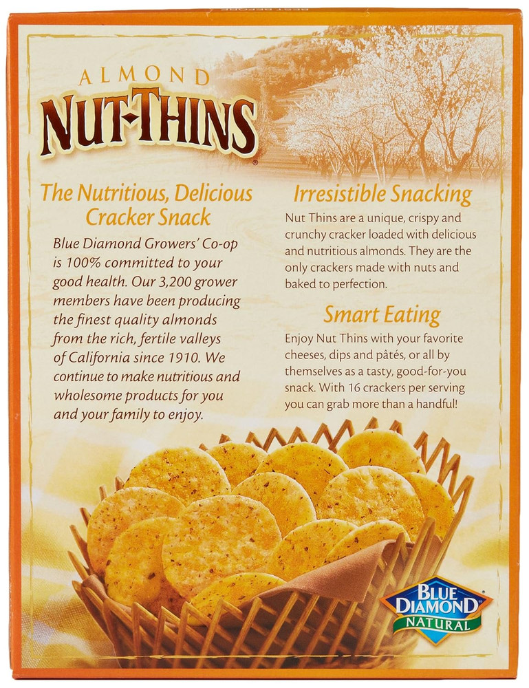 Nut Thins, Cheddar Cheese, 4.25 Oz