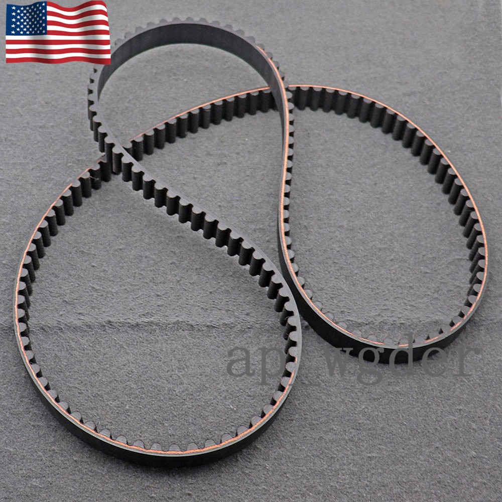 New Rear Drive Belt For Harley Davidson 24mm Pulleys 140T #PCCB-140-1