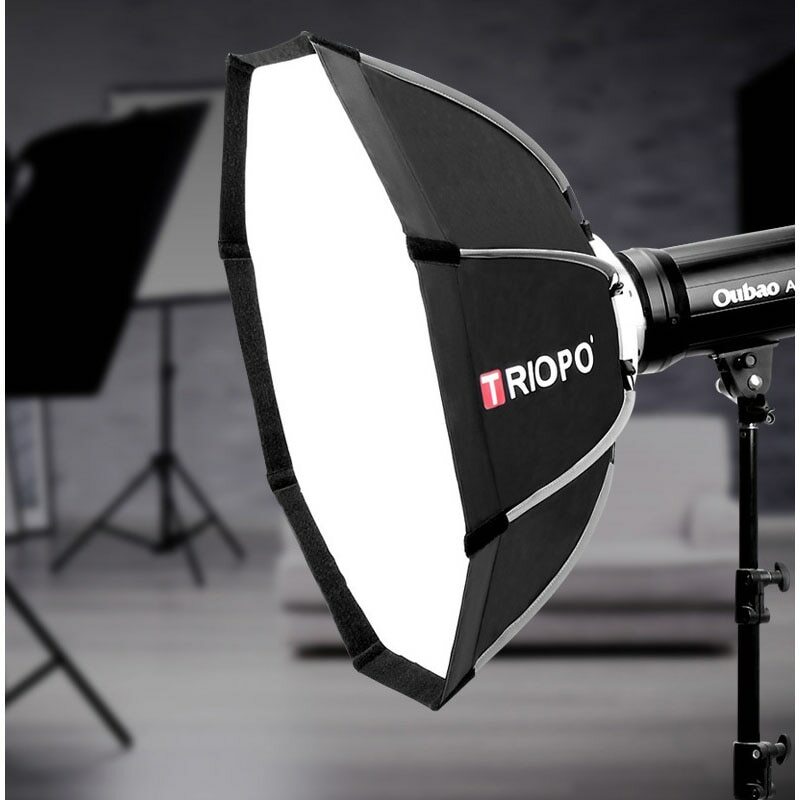 Portable Triopo 90cm Octagon Softbox Bowens Mount For Wedding Studio Lighting