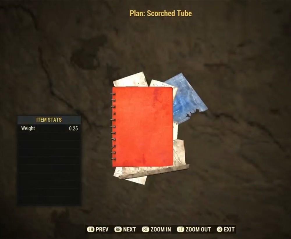 (Xbox) Scorched Tube Plan