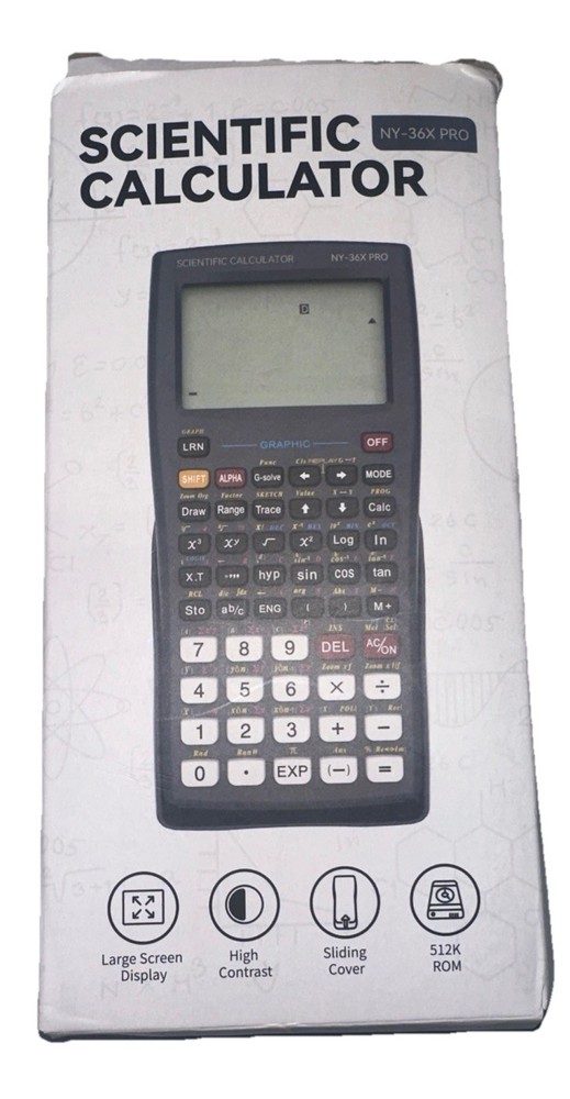 TI-36X Pro Scientific Calculator Roatee Engineering Engineer Graph Graphing
