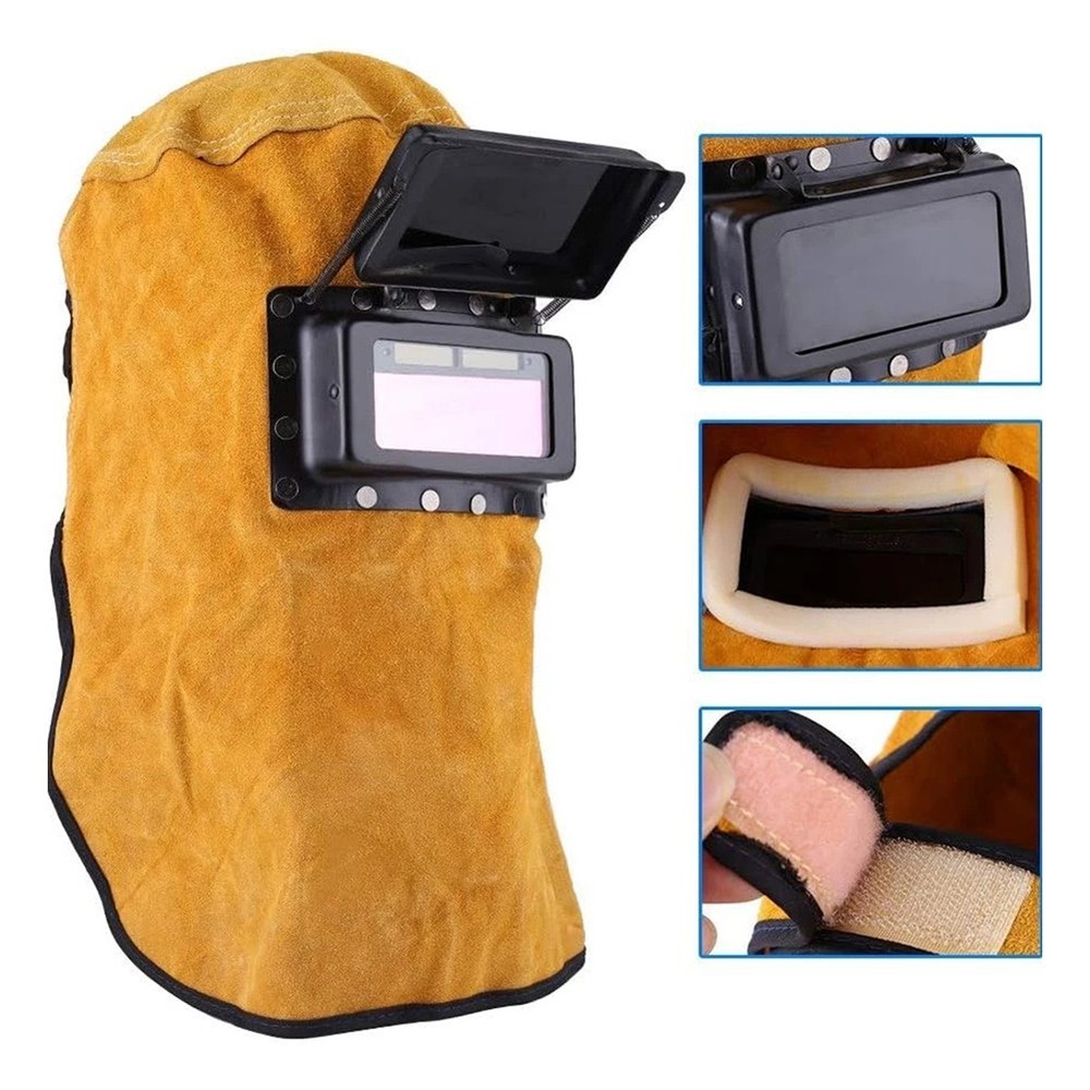 Automatic Blackout Filter Metalworking Tasks Dual Lens Design