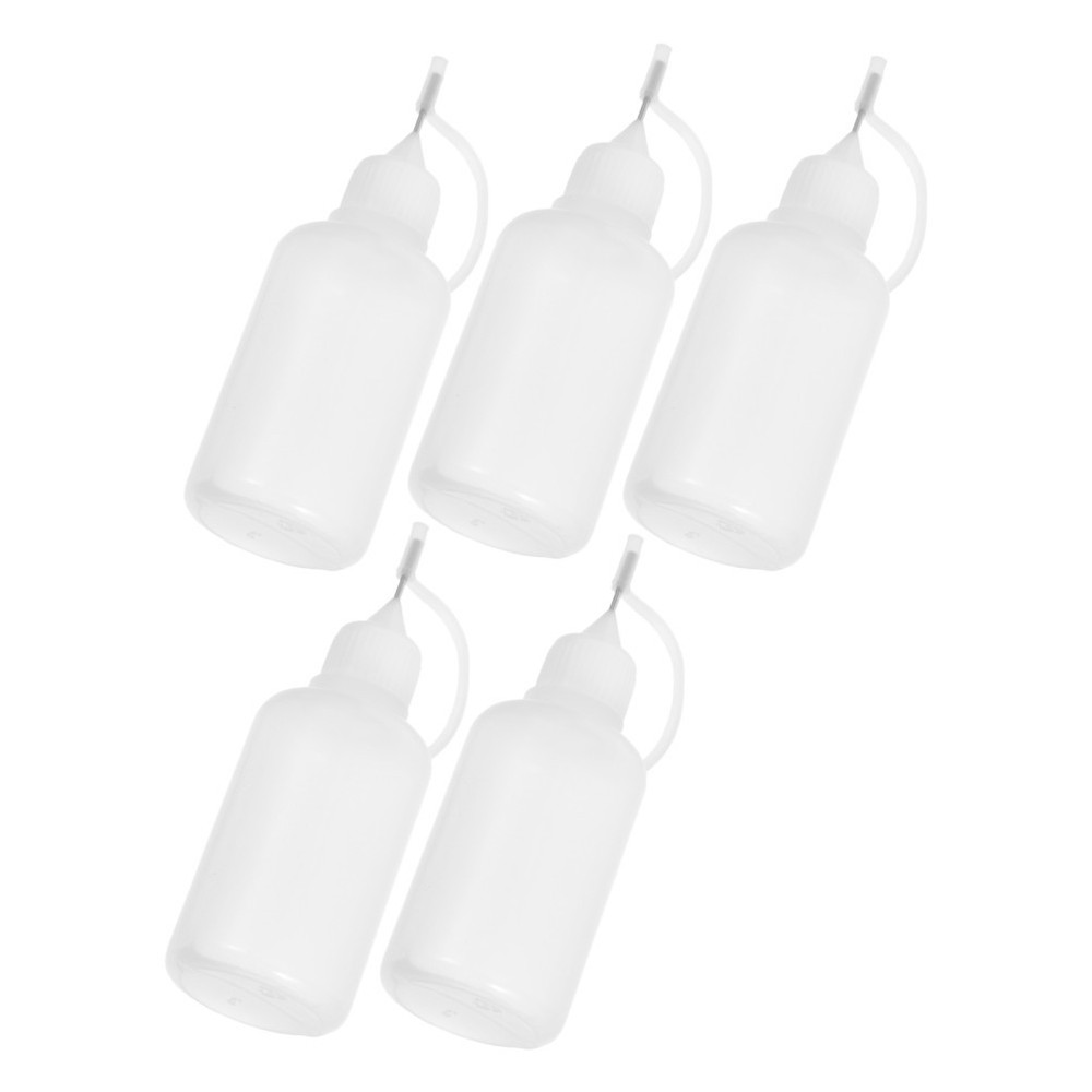 5 Pcs Dispensing and Bottling Needle Tip Applicator Fine Glue