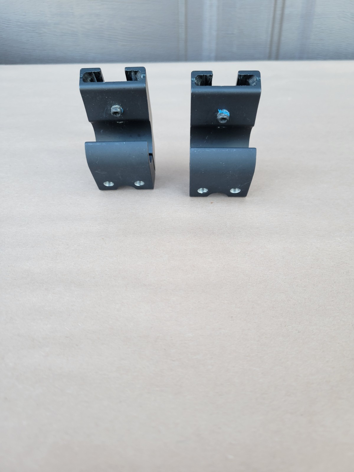 Quickie Wheelchair Side Guard Receivers Mounting brackets Sideguards 2 1"