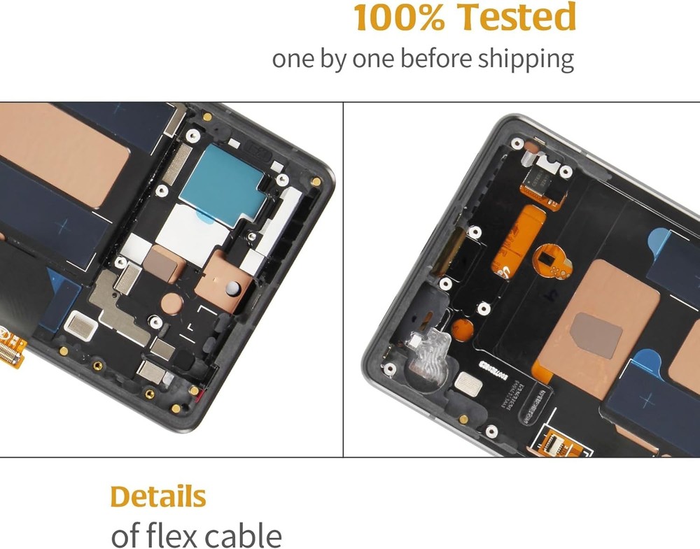 For Google Pixel 7A OLED Display LCD Touch Screen Replacement Digitizer + Frame