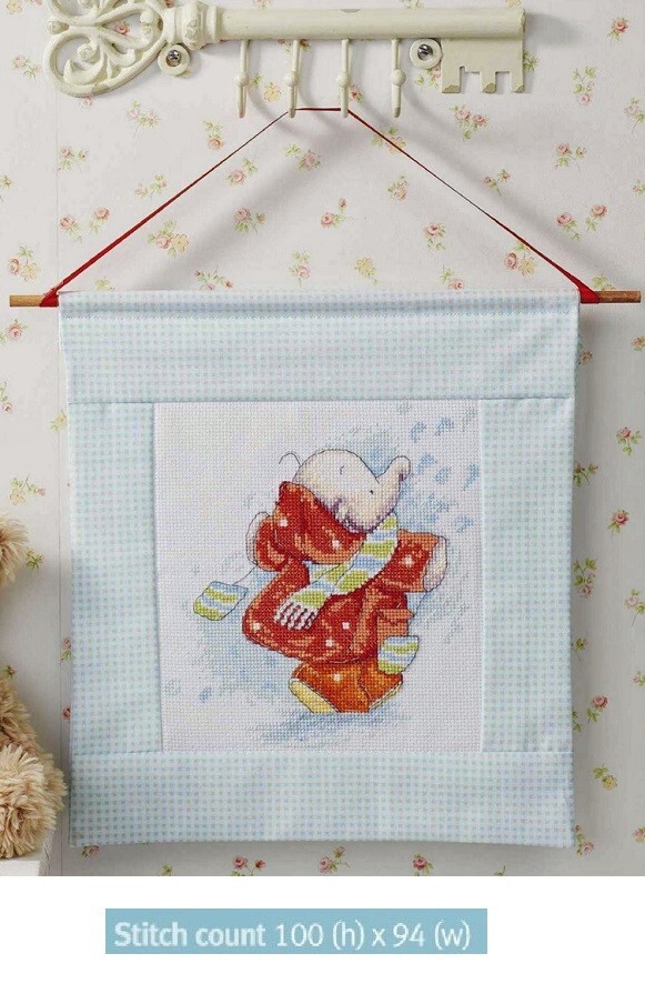 HUMPHREY  PLAYING  CROSS STITCH PATTERN ONLY    EK - ESA