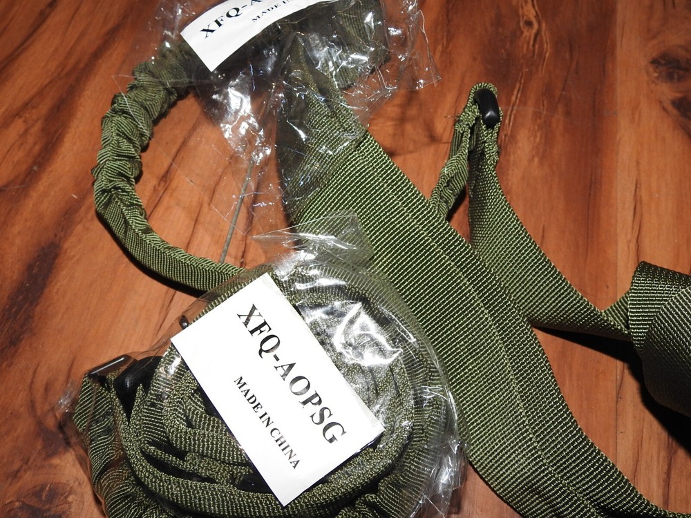 OD GREEN Single One Point Bungee Sling Adjustable For AIRSOFT PAINTBALL ECT