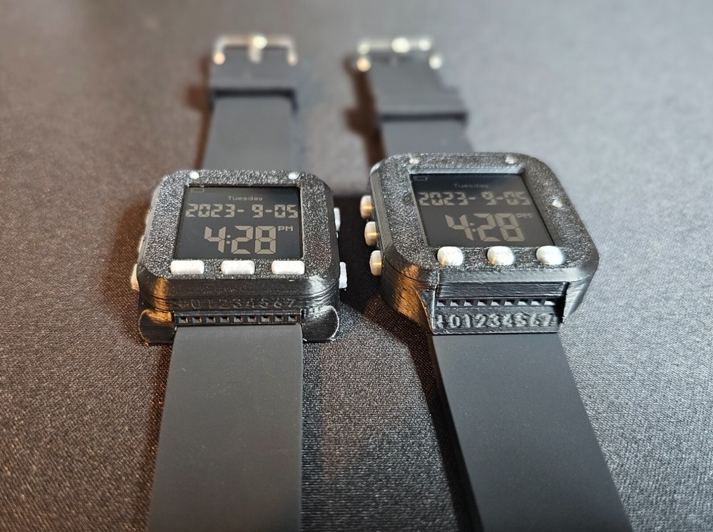 Oscilloscope Watch, Smartwatch, Logic Analyzer, Waveform Generator, Sniffer, FFT