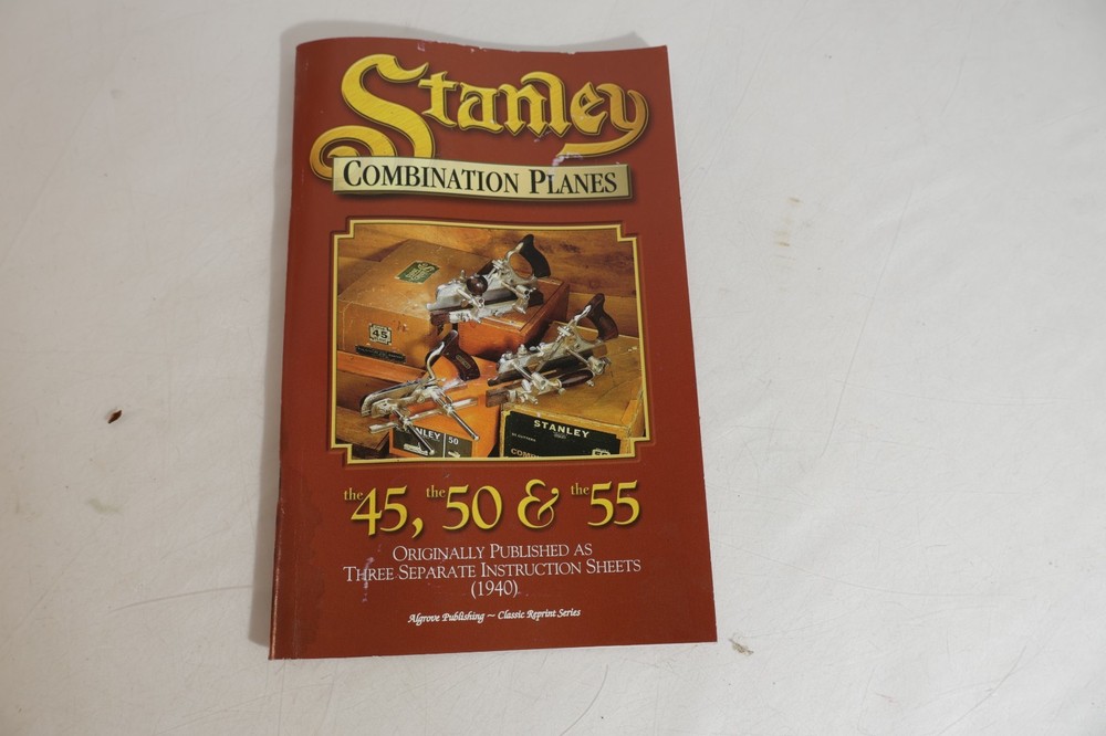 STANLEY # 55 PLANE COMPLETE & EXTRA'S WITH BOOK INSTRUCTIONS IN GREAT CONDITION