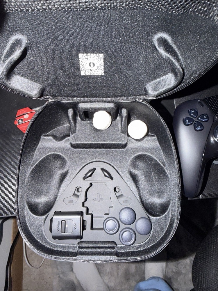 Sony PlayStation Controller Bundle w/ Case, Thumbsticks, Button Caps, Attachmen…