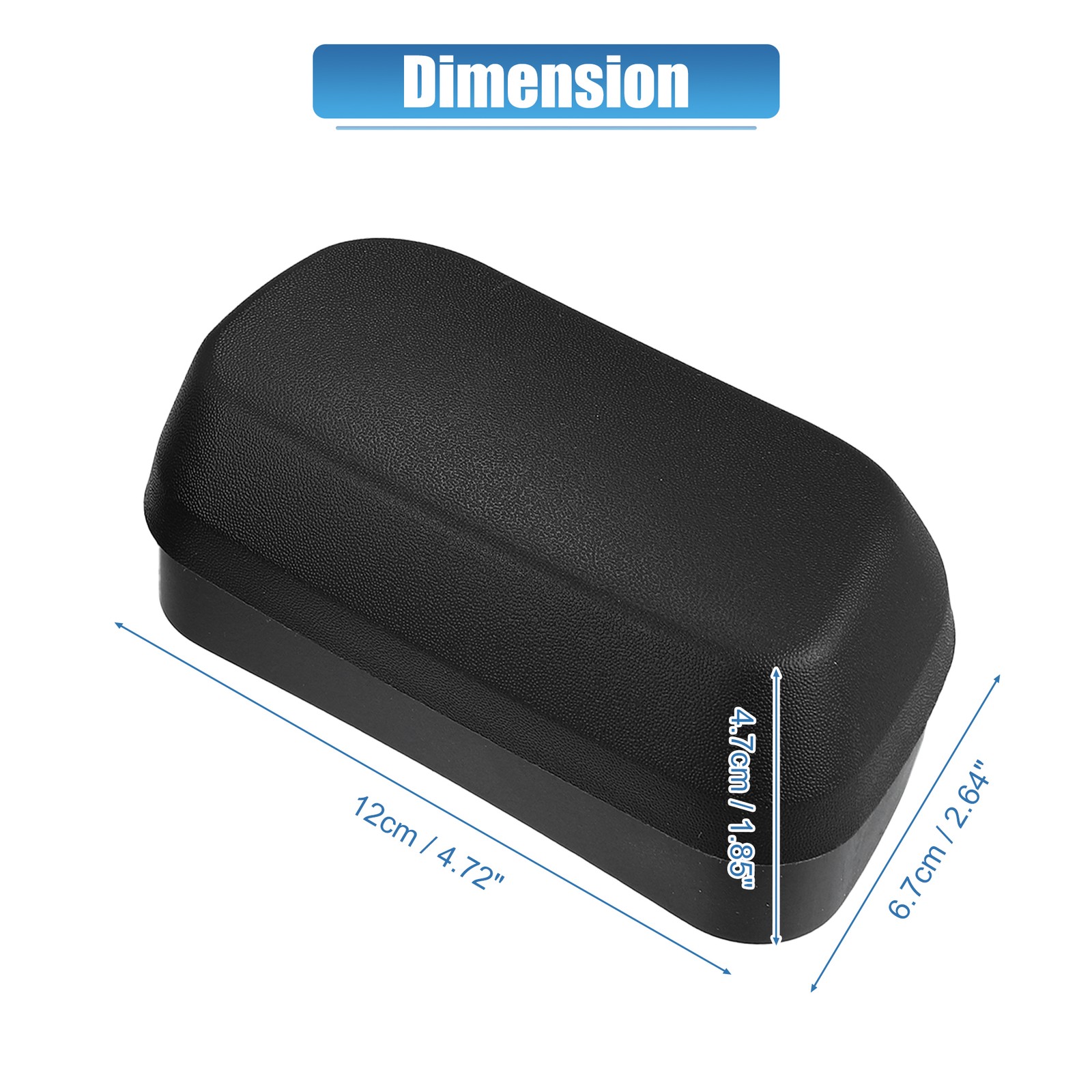 Piece of 2 Running Board End Cap 68193113AA fit for Ram 1500 2013-2022