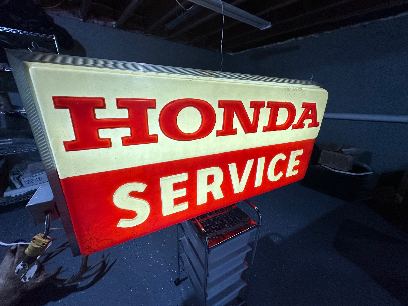 ORIGINAL DEALER HONDA SERVICE SIGN