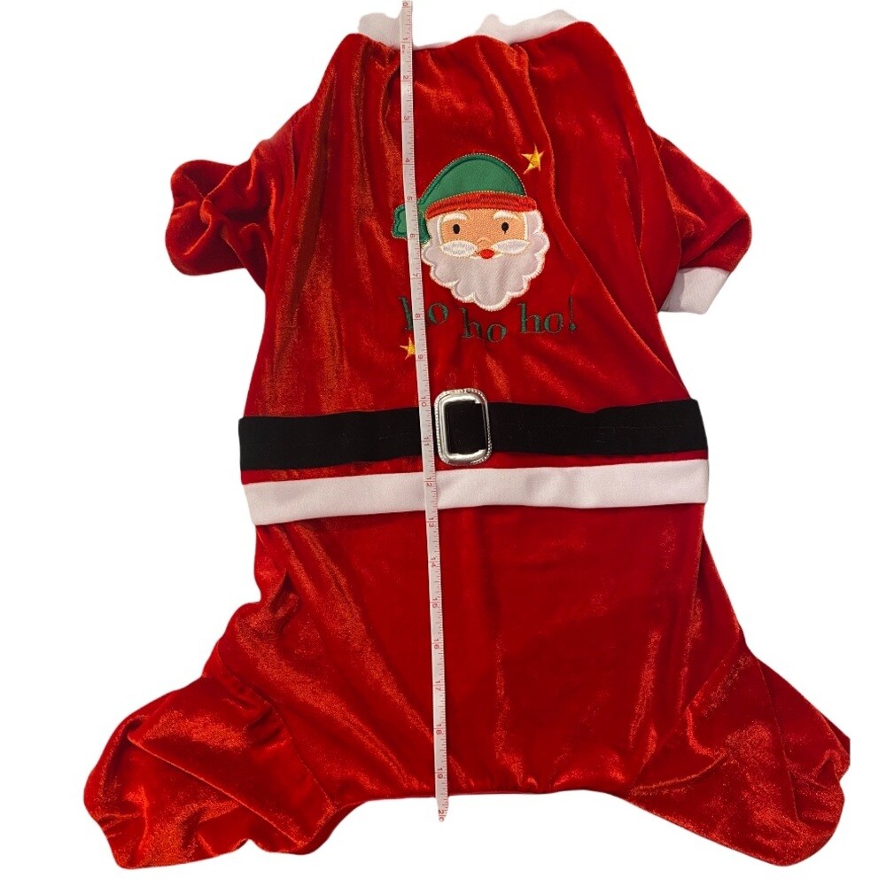 Dog Christmas Sweater Red- Size 4 - Large