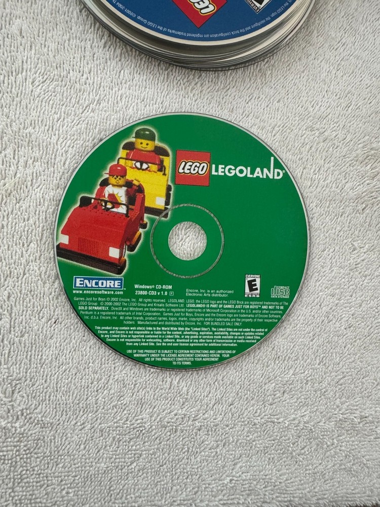 LEGO LegoLand  (PC 2002) - Encore Software Windows 95/98/XP