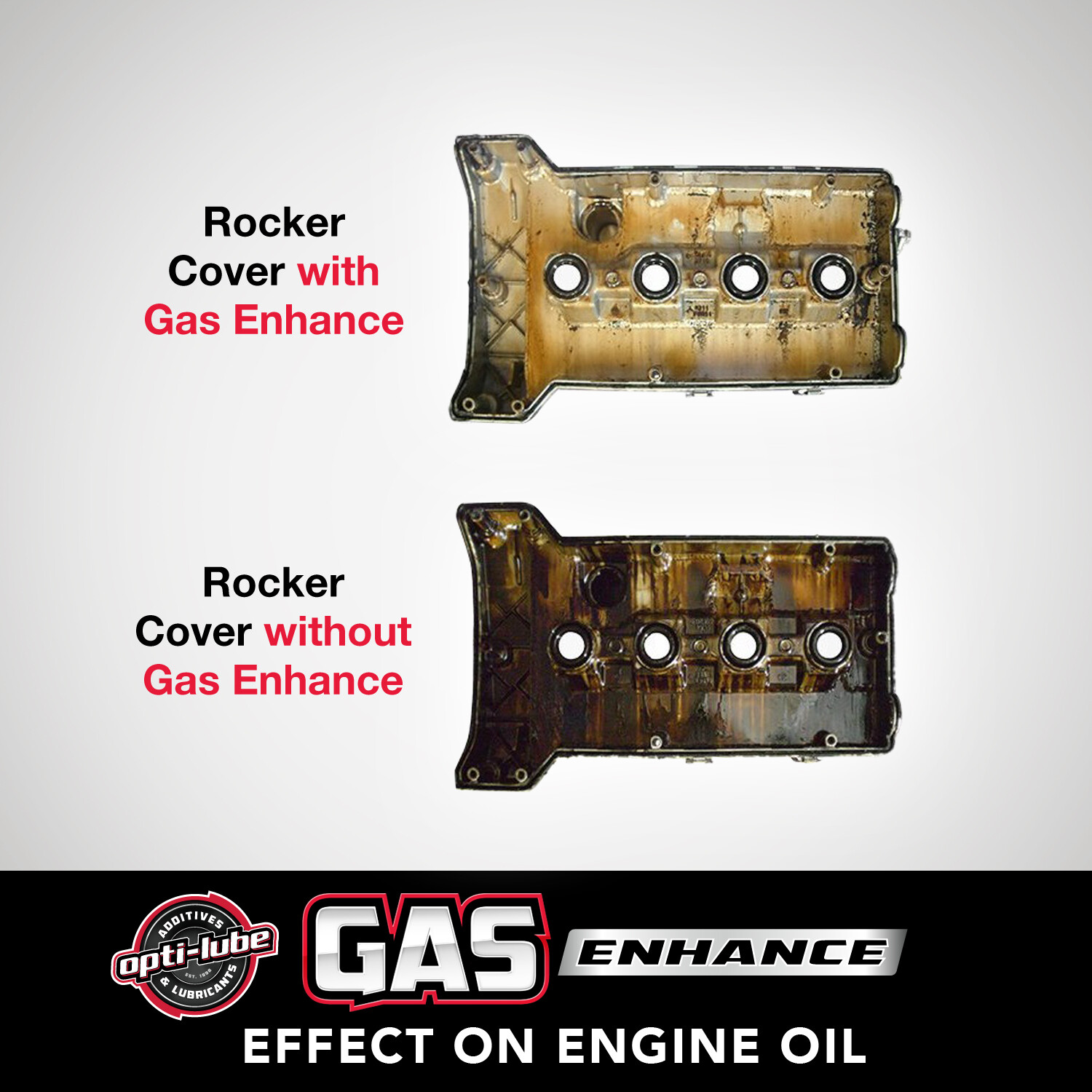 OPTI-LUBE GAS ENHANCE FUEL ADDITIVE: 1 Gallon with Spigot