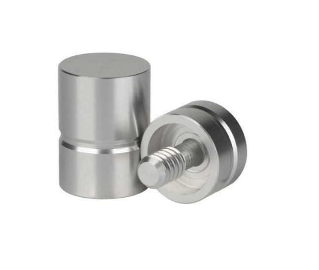 Action Threaded Aluminum 5/6 x 14 Joint Protector - Silver