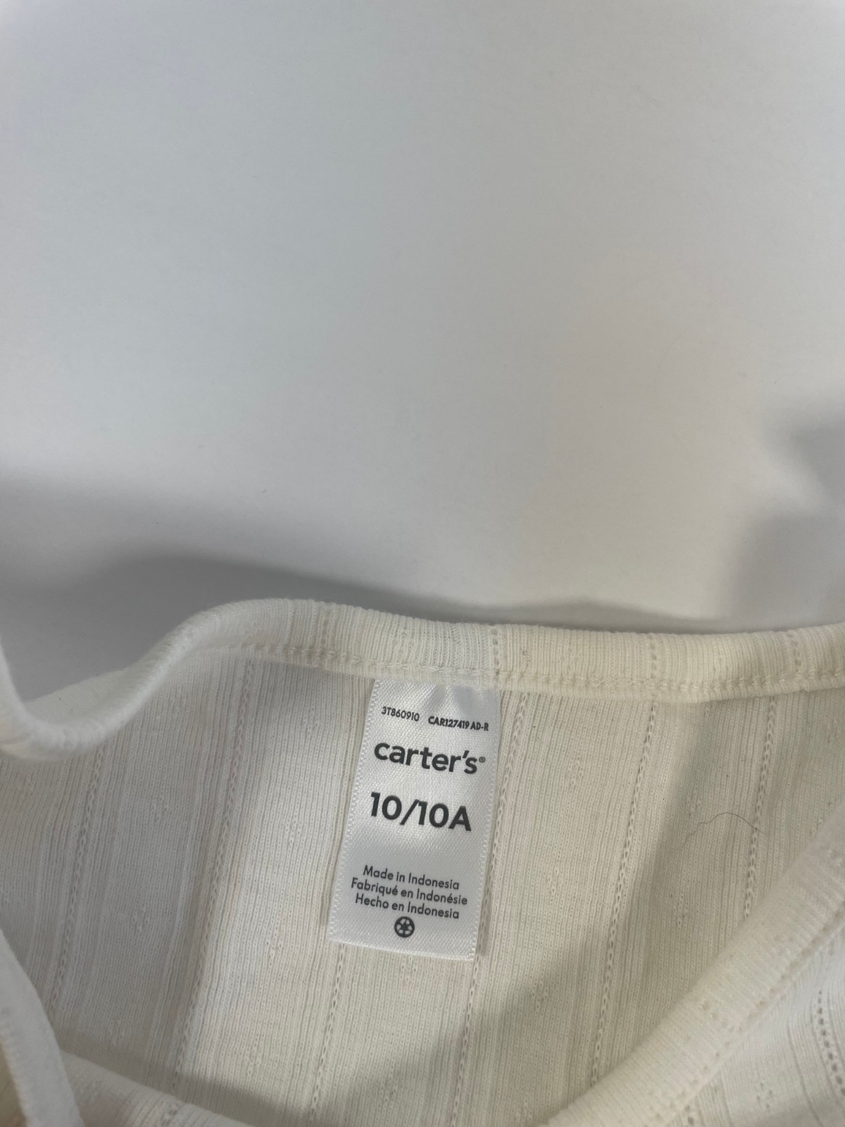 Lot of 3 - Girls Clothing: 2 pcs Shorts Size L Plus, 1 pcs Carter's Blouse Size