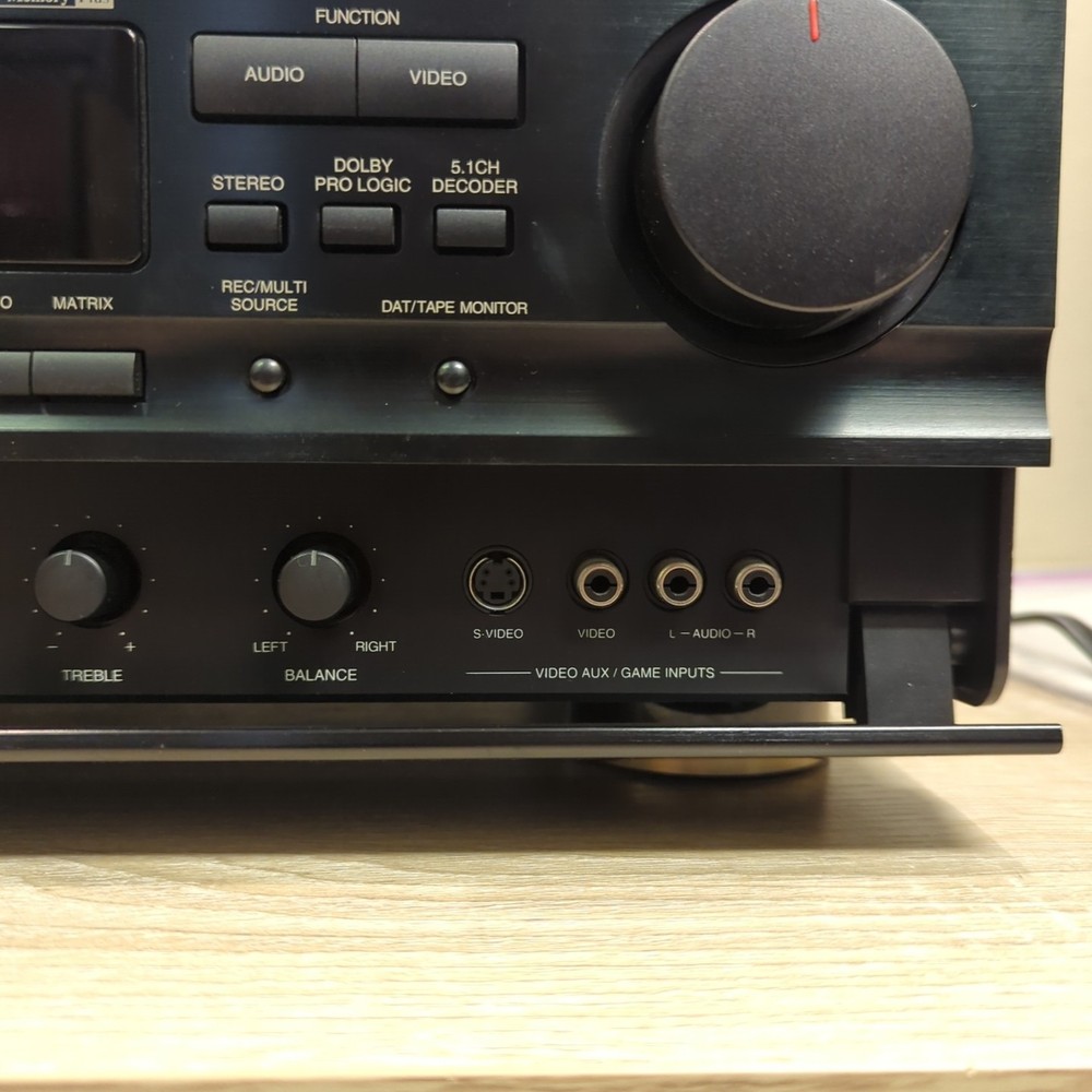 Denon AVR-2600 AV Surround Receiver + Remote & Operating Instructions Bundle