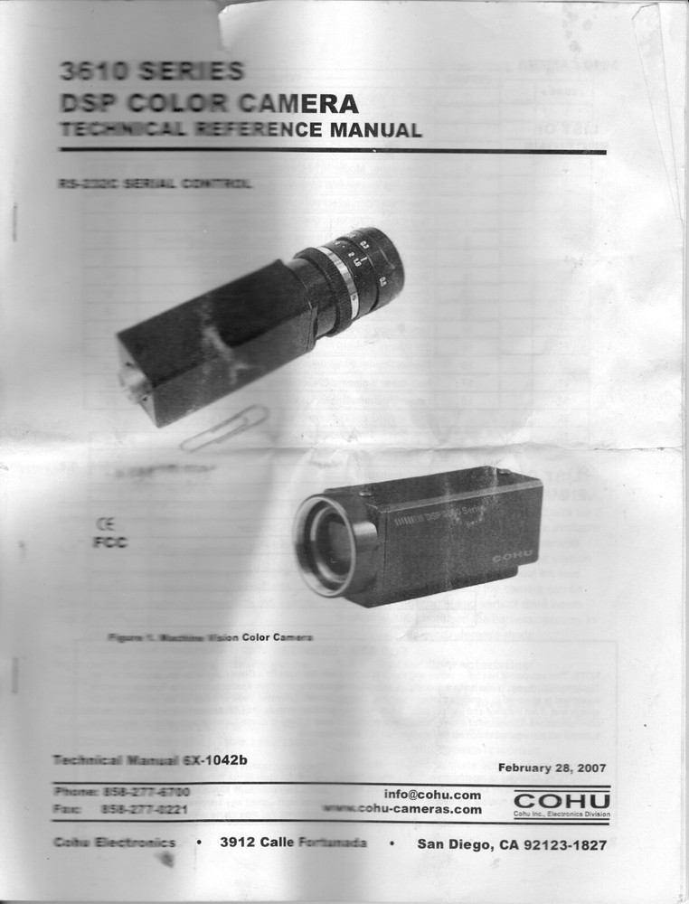 COHO Camera 3610