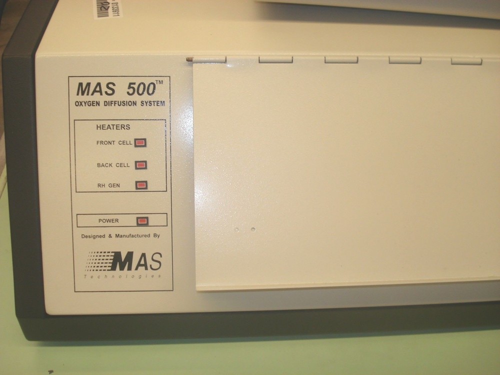 MAS Technologies 500 Oxygen Diffusion System Plastic Sheet Bag Tester / Computer