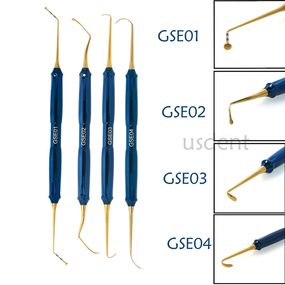 4Pcs/Set Implant Advanced Sinus Elevation Hand Instruments DASK Stainless Steel