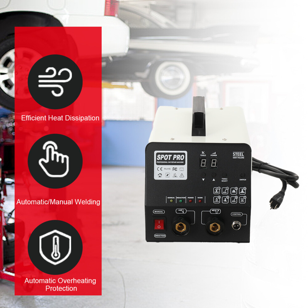 Stud Welder Dent Repair Kit Spot Welding Dent Puller Machine with 7 Modes