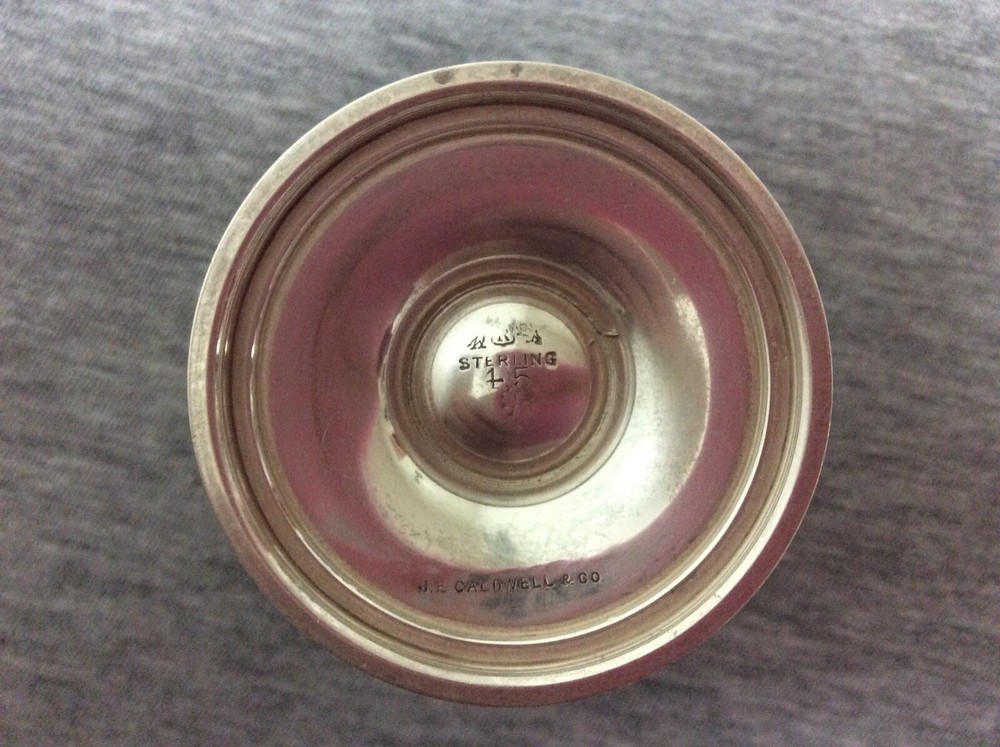 Antique J. E. Caldwell Sterling Silver Cup 2oz.