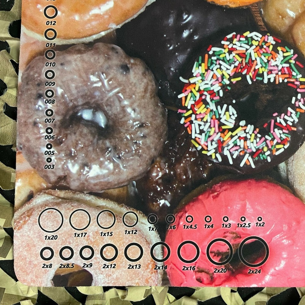 NEW Exalt V2 Paintball Tech Mat - Small - Donuts
